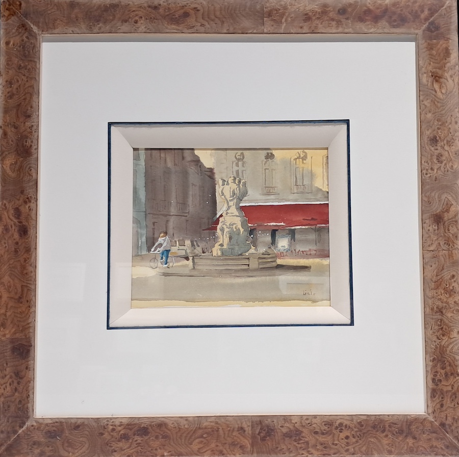 Aquarelle place du parlement Bordeaux – Image 2