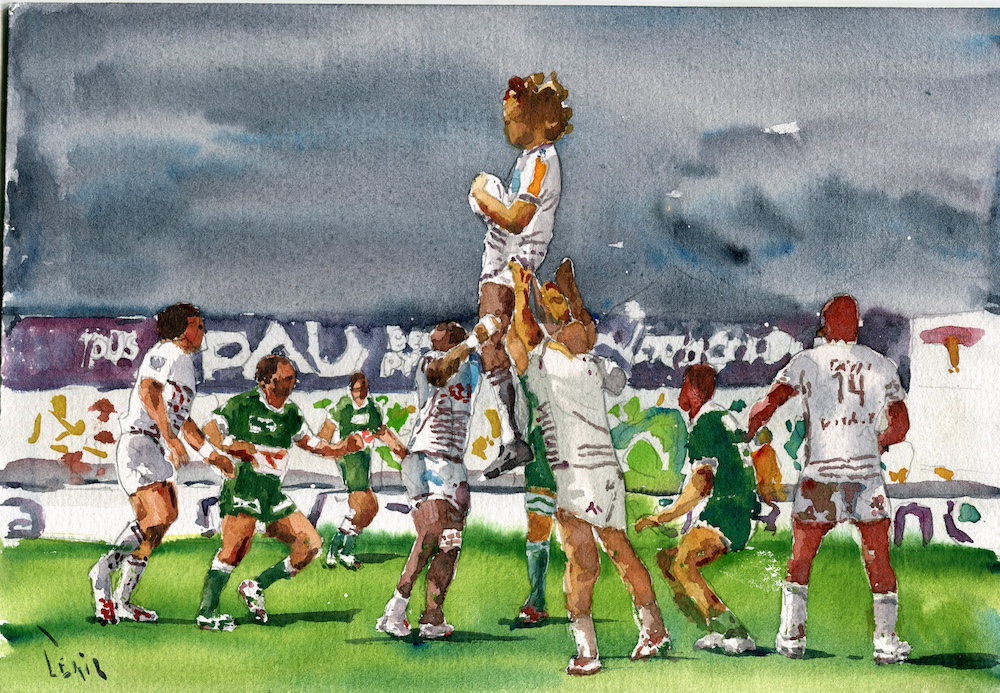 aquarelle originale ubb denis leric