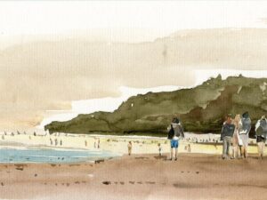 « Sérénité sur le Sable d&rsquo;Automne »