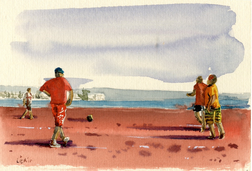 Essaouira, le jeu du vent et des pas