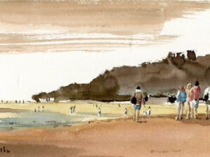 « Marée basse au regard partagé »