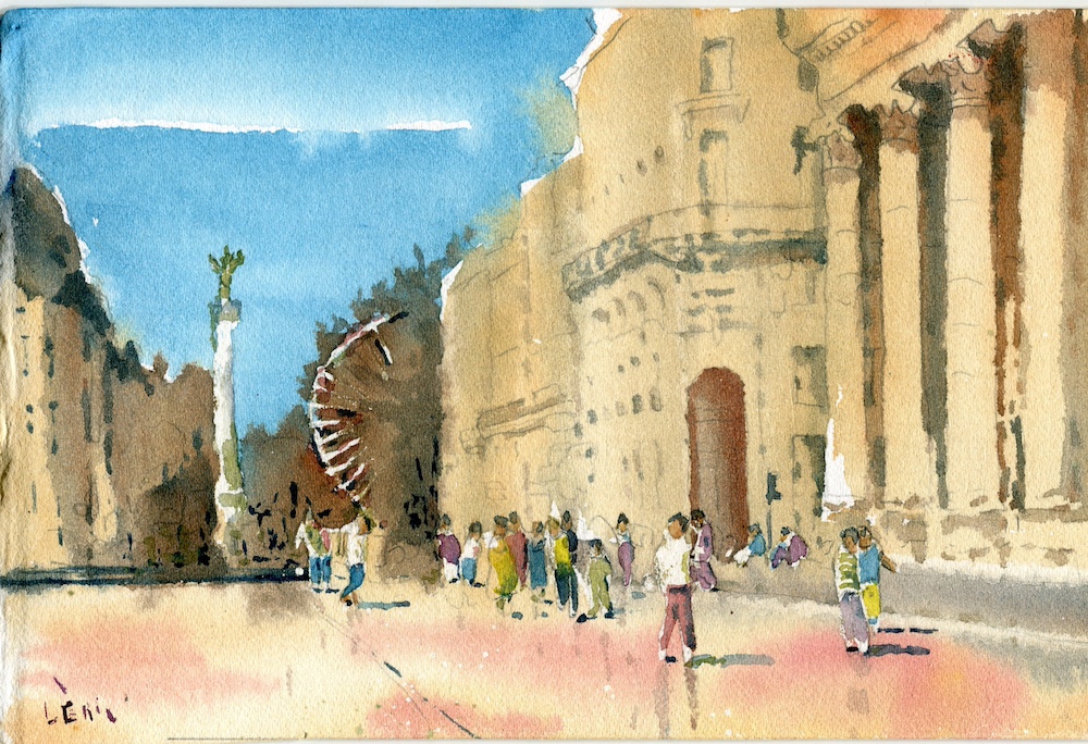 Place de la Comédie, l'Éclat du Grand Théâtre