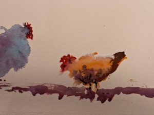 « Trio à plumes »