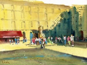 Lumière d&rsquo;Or sur la Place du Parlement