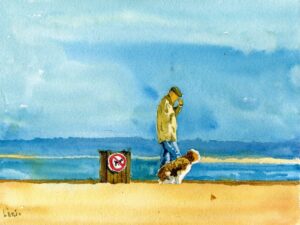 🌅 Douceur d&rsquo;arrière-saison au Cap Ferret.