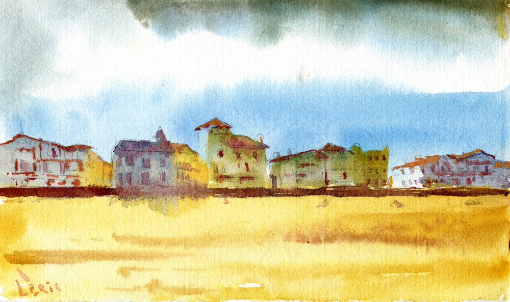 Lumière d'Or sous Ciel d'Orage